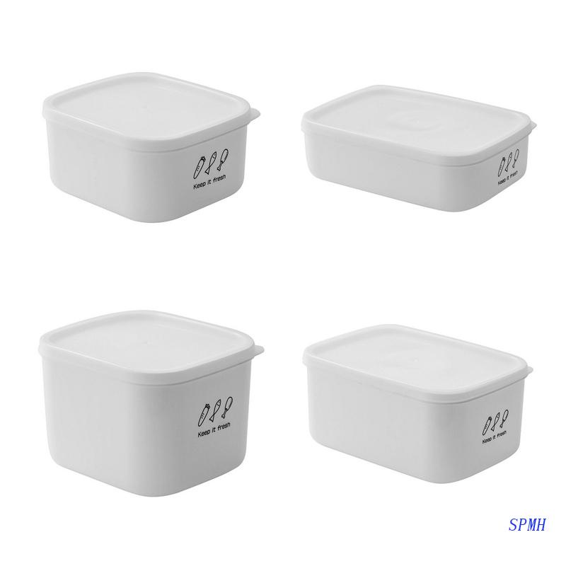 Hộp Đựng Thực Phẩm Sức Chứa Lớn Có Nắp Đậy Tiện Dụng Cho Tủ Lạnh