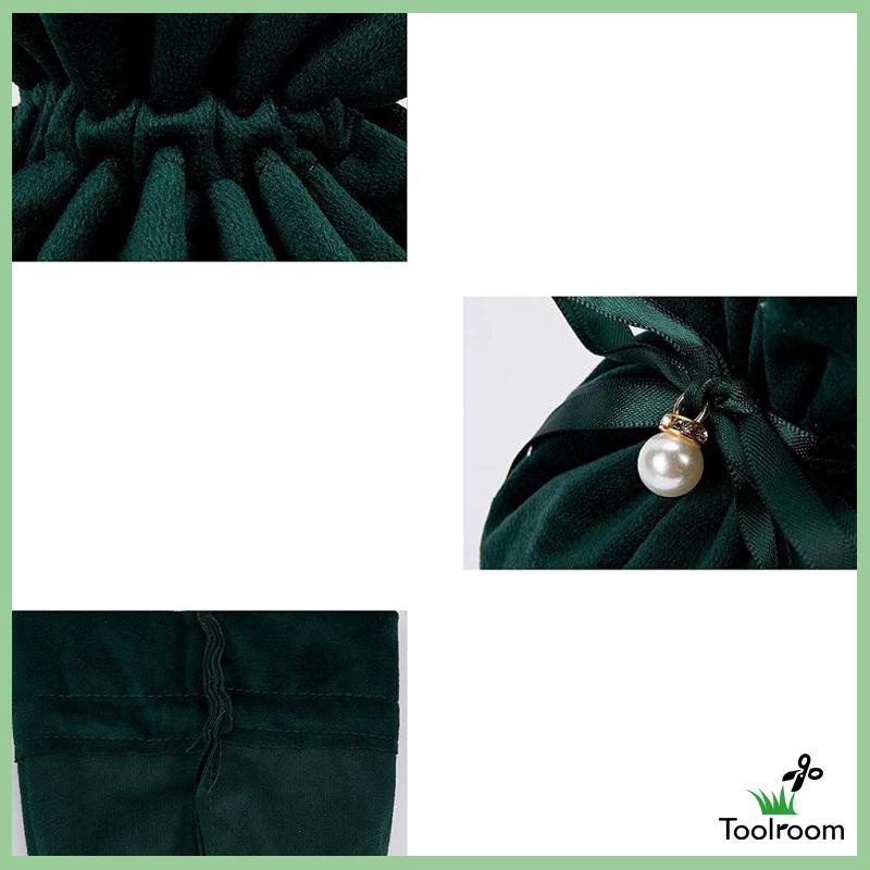[Toolroom] 10x12cm Túi Nhung Đựng Trang Sức / Kẹo / Quà Tặng Tiệc Tùng
