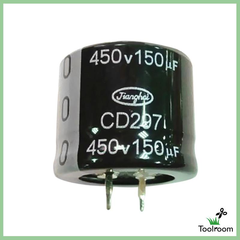 Điện Phân Bằng Nhôm 150uF 450V 105 'C Radial 25X30Mm