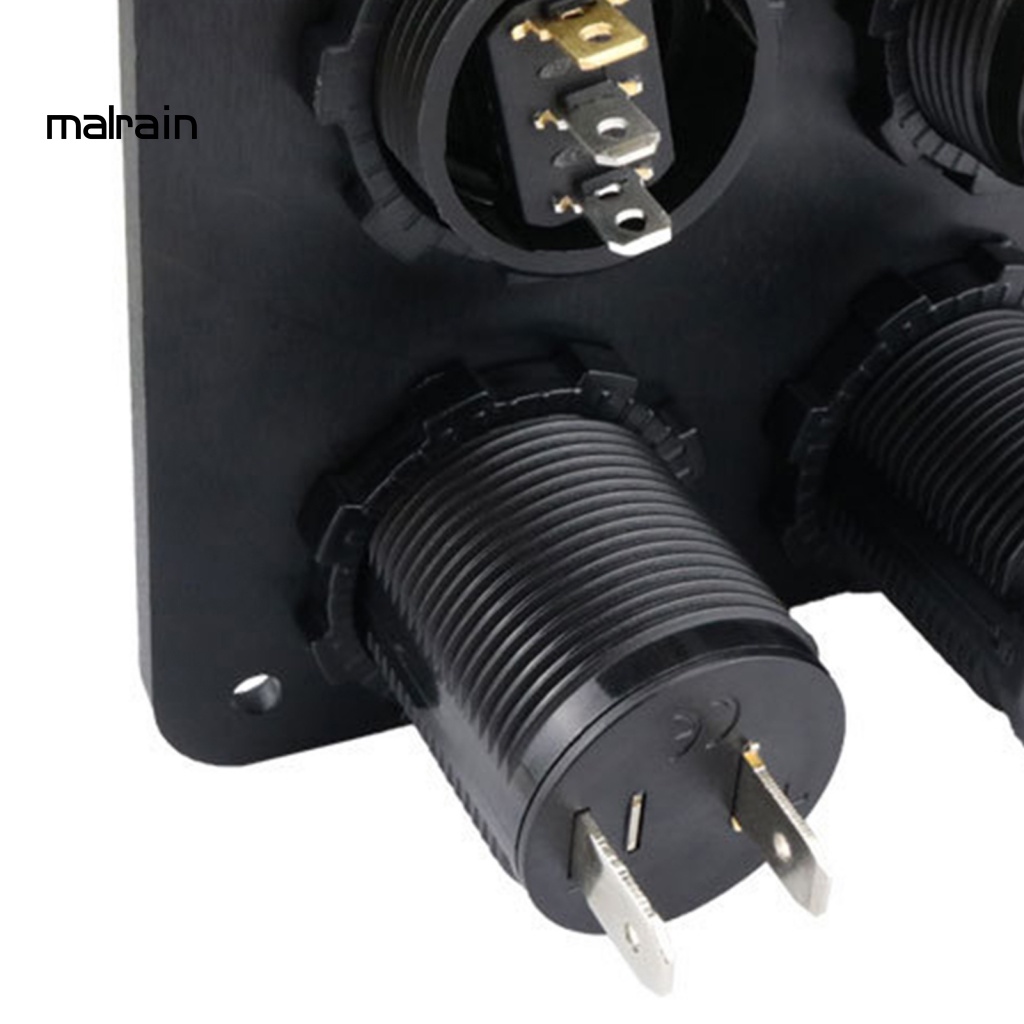 Cục Sạc Kỹ Thuật Số Thông Minh 12-24V Có Công Tắc Cho Xe Hơi / Xe Tải