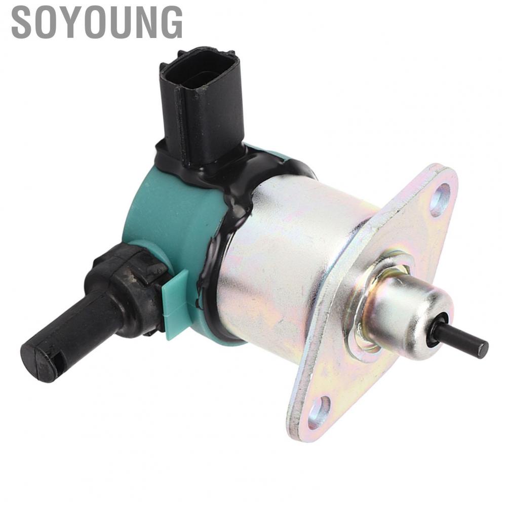 Soyoung Fuel Shut Off Solenoid  Precise Machining 17208‑60010 Metal for Kubota D905 D1005 V1205 V1305