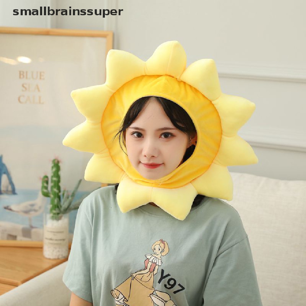 Mũ Bông Hoa Hướng Dương Nhỏ Hoạt Hình Dùng Làm Đạo Cụ Chụp Ảnh