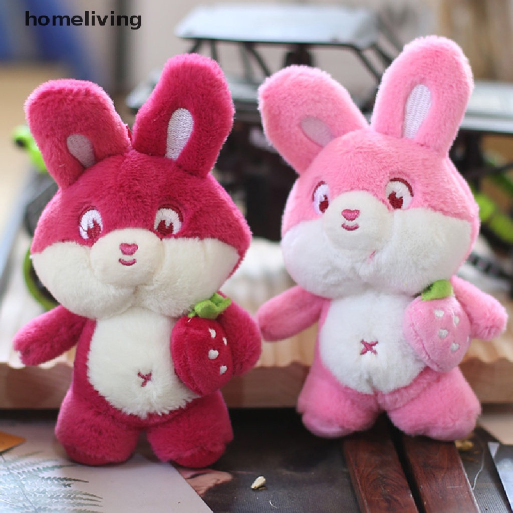 1 Móc Khóa Thỏ Nhồi Bông Dễ Thương