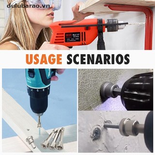 DUL Định vị từ Screwdriver bits chế biến gỗ Vít Hex Shank bits mới AO