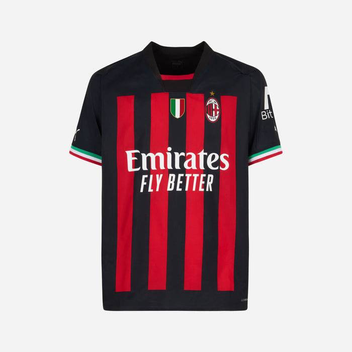 Áo Thun Thể Thao Tay Ngắn HQ1 2022-2023 AC Milan Home Away Rafael Leao Jersey QH1