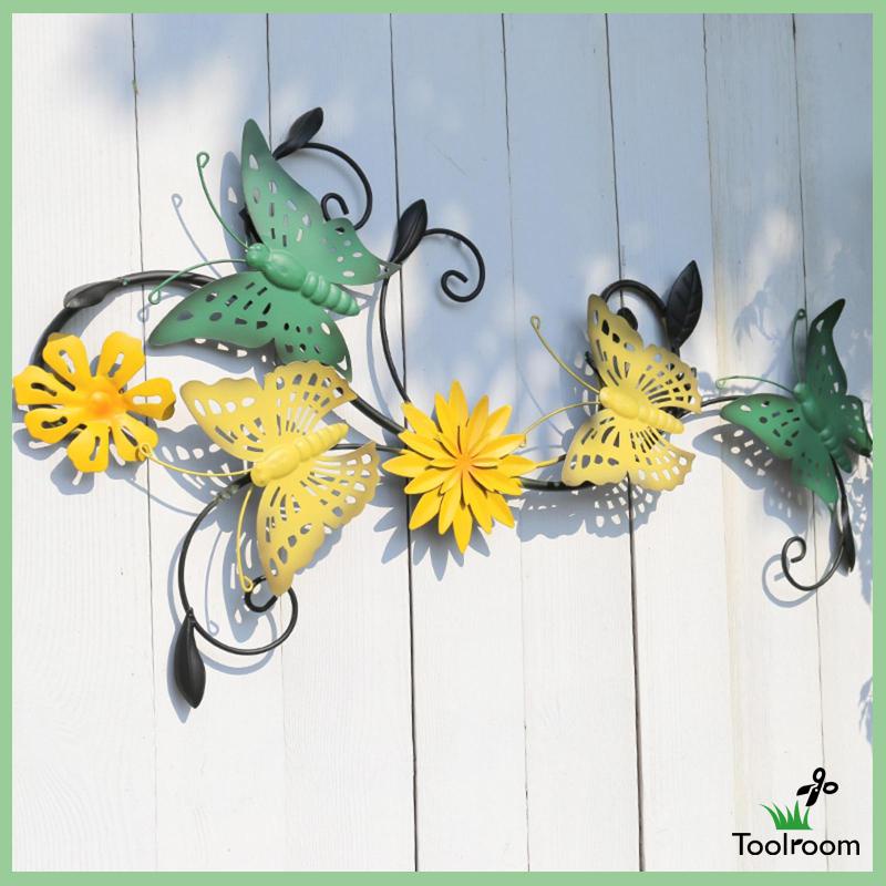 Bươm Bướm Kim Loại Treo Tường Trang Trí Phòng Ngủ / Tiệc Cưới