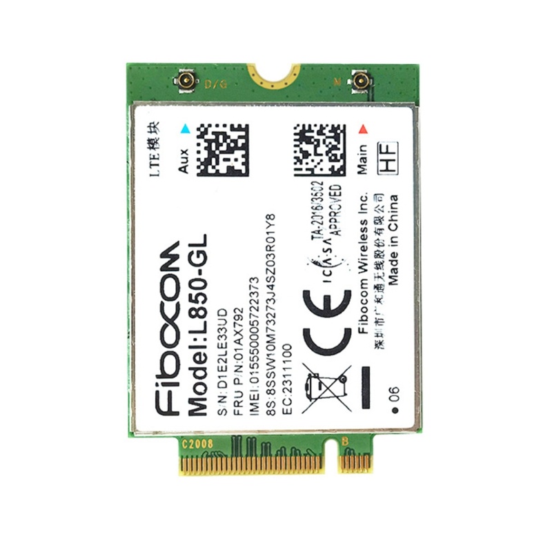Mô Đun Không Dây 4G LTE L850-GL Cho ThinkPadX1 Carbon Gen6 X280 T580 T480s L480