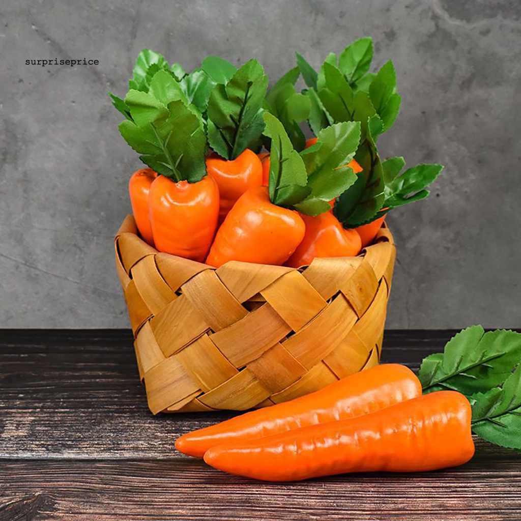 Mô Hình Cà Rốt Giả Dùng Trang Trí Tiệc Phục Sinh