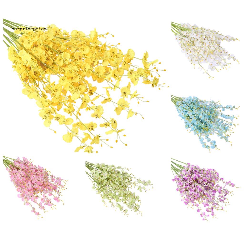 Bó Hoa Giả 5 Bông Trang Trí Tiệc Cưới Chống Tia UV