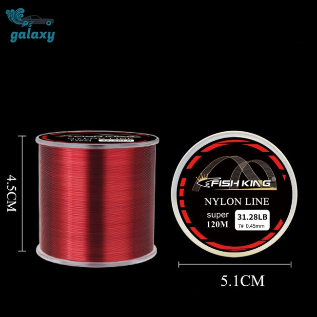 Cuộn Dây Câu Cá galaxy 1 Cuộn 120M Siêu Bền Chắc Chống Mài Mòn