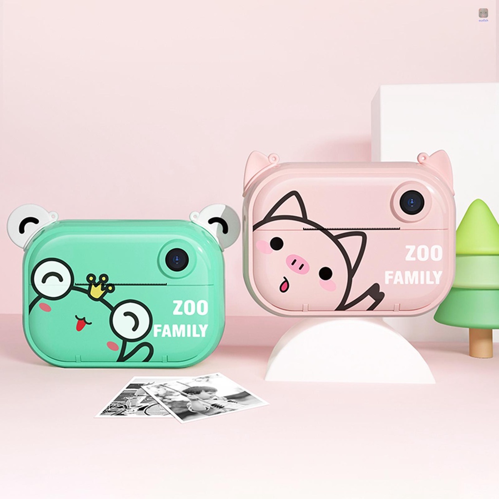 Máy In C3 32GB Ống Kính Kép 12MP Hỗ Trợ WIFI Thích Hợp Làm Quà Tặng Giáng Sinh / Sinh Nhật Cho Bé Gái