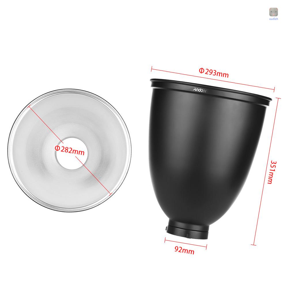 Tấm Che Nắng Phản Quang 45 Độ 11-Inch Kèm 20 Thanh Gắn Chữ S° 40° 60° Lưới Tổ Ong Tản Nhiệt Cho Đèn Flash Trong Studio