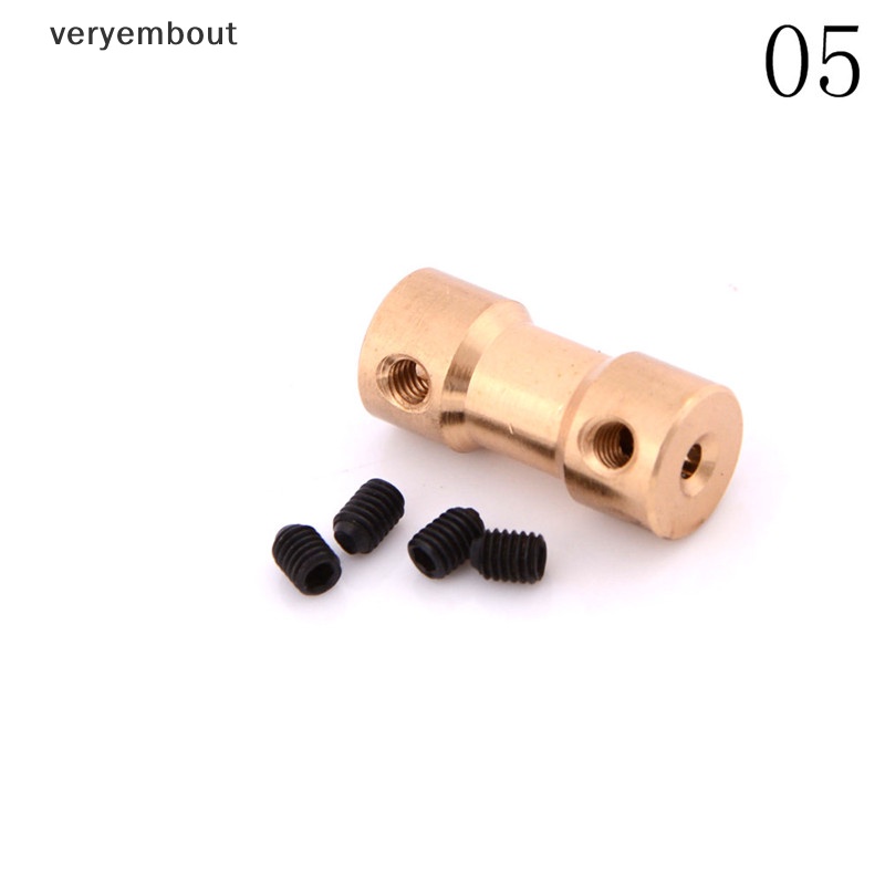 Khớp Nối Động Cơ Trục Đồng 2 / 3 / 3.17 / 4 / 5mm