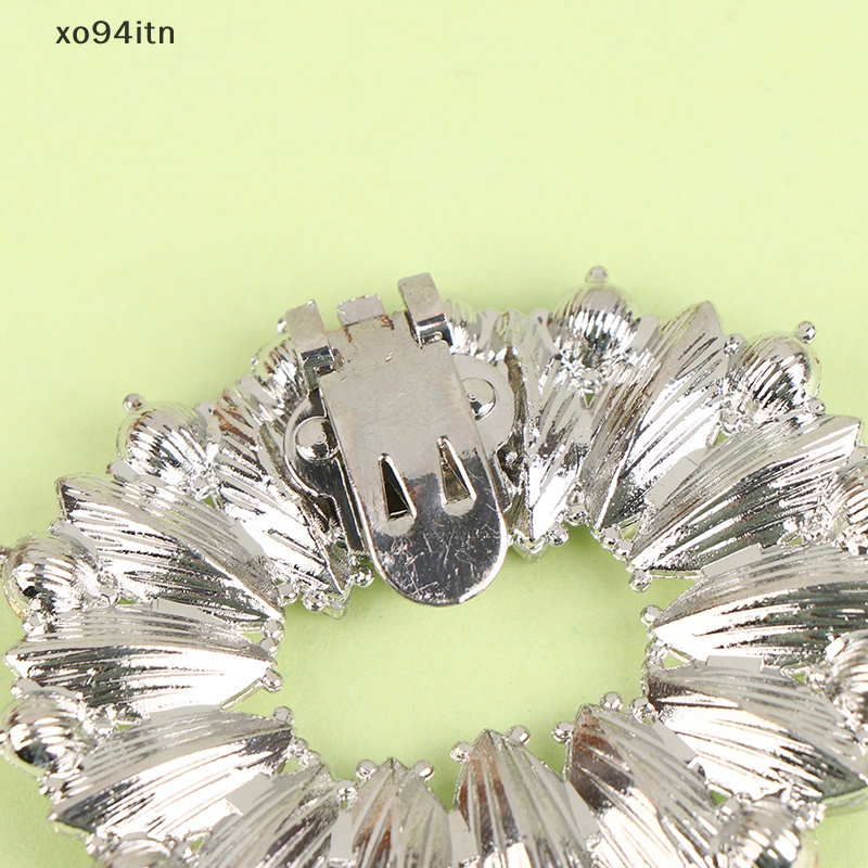 1 Chiếc Kẹp Giày Cao Gót Đính Đá Trang Trí Dành Cho Cô Dâu