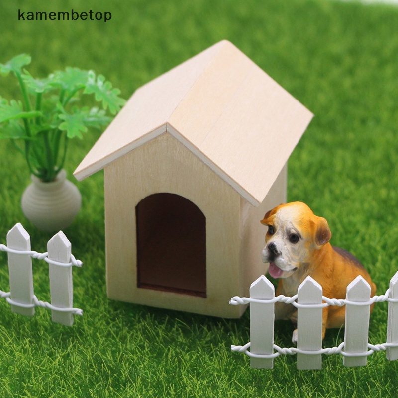 Đồ Chơi Mô Hình Ngôi Nhà Búp Bê Kennel Mini Dùng Trang Trí
