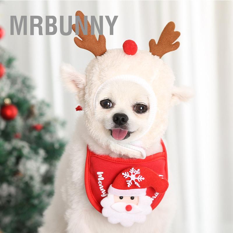 Mrbunny Chó Giáng Sinh Trang Phục Trí Thu Đông Thời Dễ Thương Mèo Phụ Kiện Cho Con
