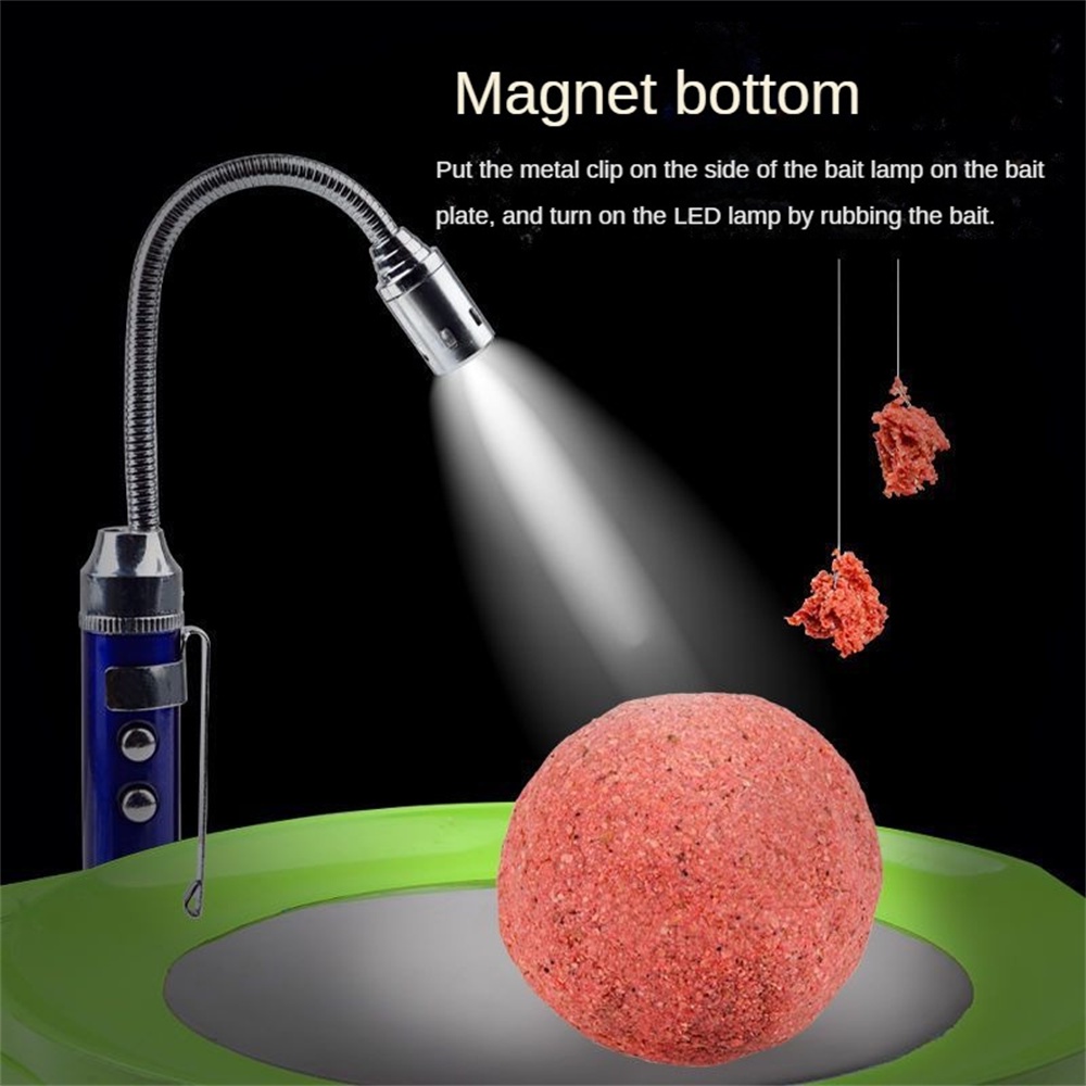 ⚡Còn Hàng⚡Đèn Mồi Đèn Led Kẹp Mồi Đèn Tấm Mồi Câu Cá Đèn Đọc Sách Cắm Trại Câu Cá Ban Đêm Đèn Dụng Cụ Câu Cá Có Pin