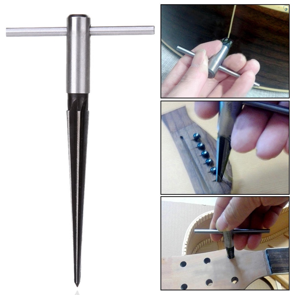 [laptvn] Dụng Cụ Chỉnh Lỗ Ghim B-Cocket Cho Đàn Guitar Làm Mộc