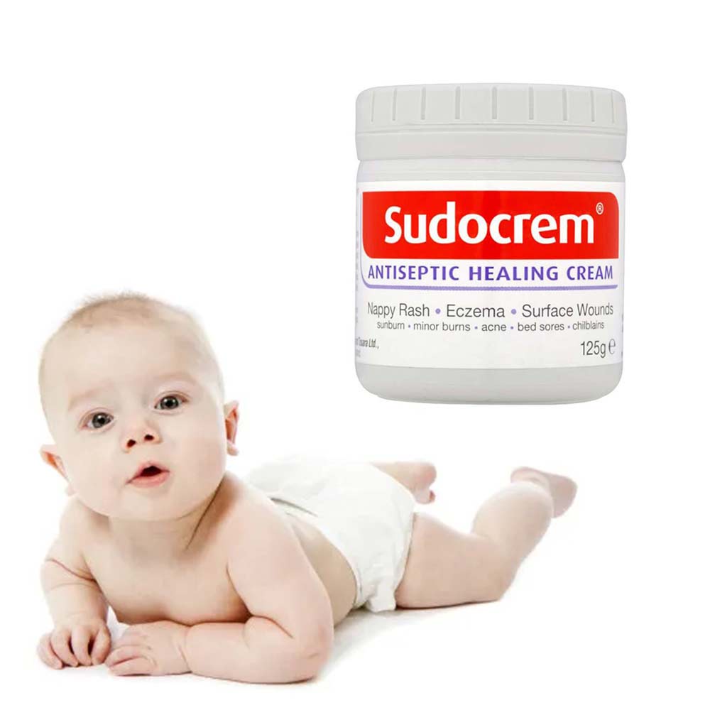 125g Authentic SUDOCREM Antiseptic Baby Skin Healing Cream Nappy Rash Relief