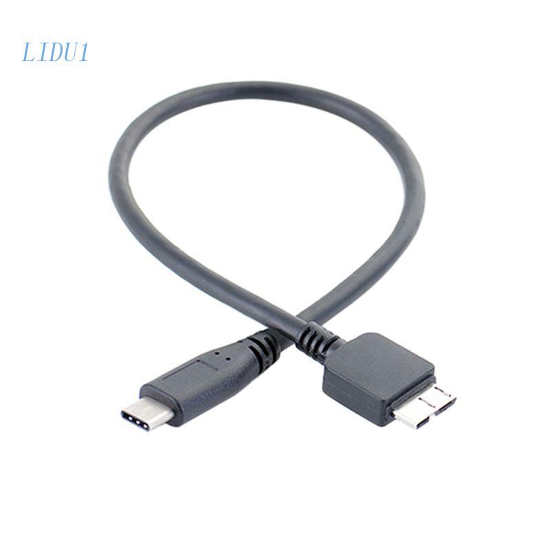 Dây Cáp Sạc LIDU1 Chuyển Đổi 1 Đầu Cái Micro USB Sang Đầu USB Type C Đực Đầy Tiện Lợi