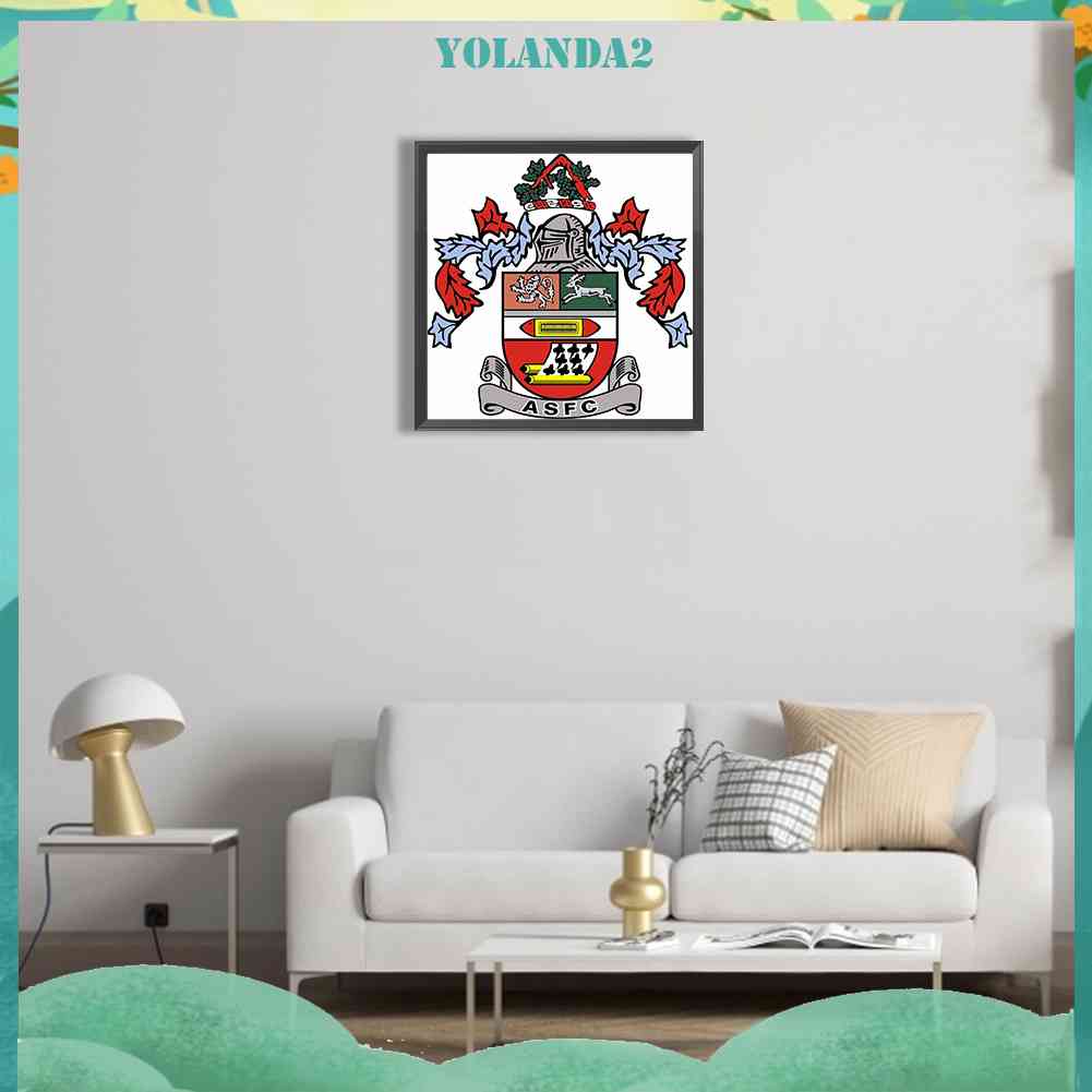 Bộ Tranh Đính Đá 5D DIY Họa Tiết Accrington Stanley Độc Đáo Sáng Tạo Phụ Kiện Trang Trí Nghệ Thuật Thủ Công