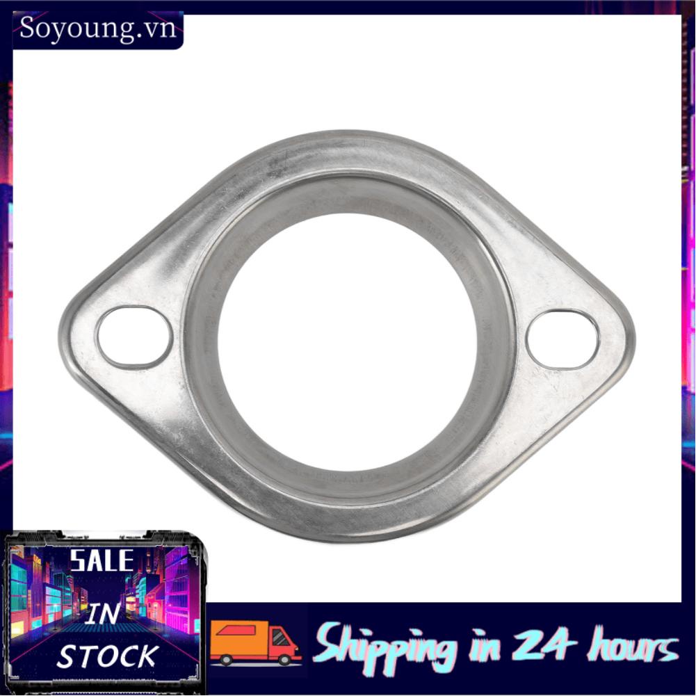 Soyoung Flange Gasket Connection Adapter  Exquisite Appearance Professional Stainless Steel Fitting High Temperature Resistant for Car