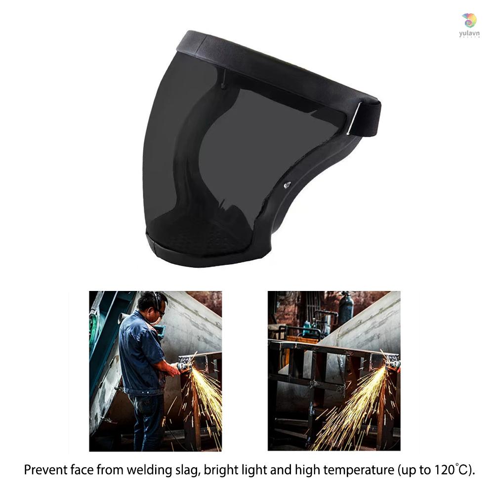 Tấm Chắn Bảo Vệ Mặt Khi Hàn 1200 Tiện Lợi°C Vỏ Bọc Bảo Vệ Mặt Chịu Nhiệt Độ Cao Thoáng Khí Đa Năng