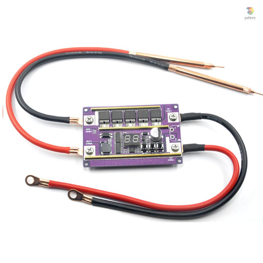 Bảng Mạch Điều Khiển 99 Bánh Răng Mini Dùng Cho Pin 18650 Và Tấm Niken 0.05-0.3mm