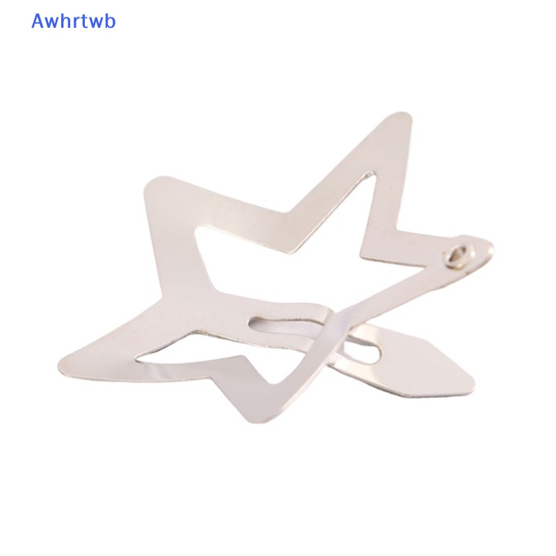 Kẹp Tóc Hình Ngôi Sao Năm Cánh Bằng Kim Loại Mới