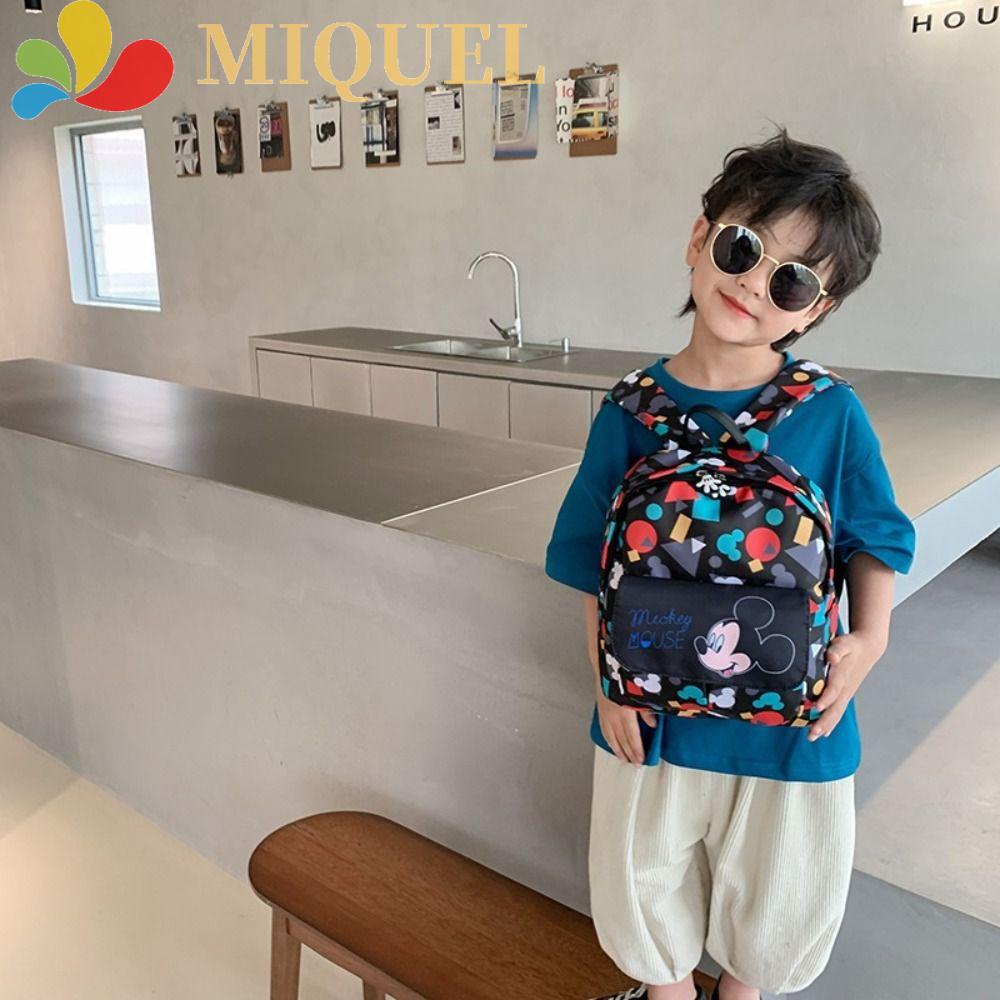 Balo Đi Học Mini In Họa Tiết Hoạt Hình Mickey Dễ Thương Cho Bé