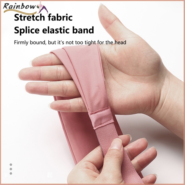 Set 6 Băng Đô Thể Thao Thoáng Khí Màu Sắc Đơn Giản Cho Nữ