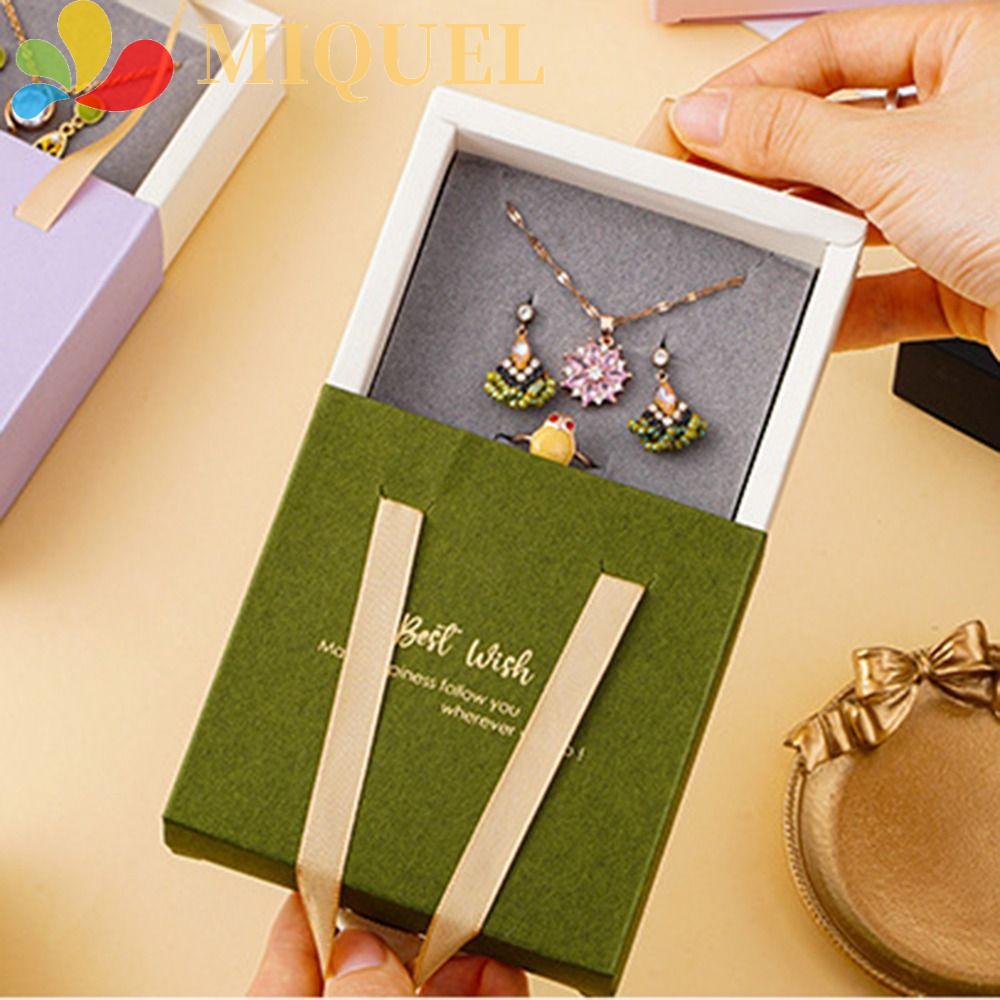 Hộp Đựng Trang Sức Cầm Tay Dạng Ngăn Kéo Chống Bụi Phong Cách Vintage