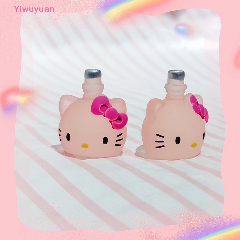 < Yiwuyuan > 5 Tượng Mèo Mini Phát Sáng Trong Bóng Tối Trang Trí Tiểu Cảnh Craf