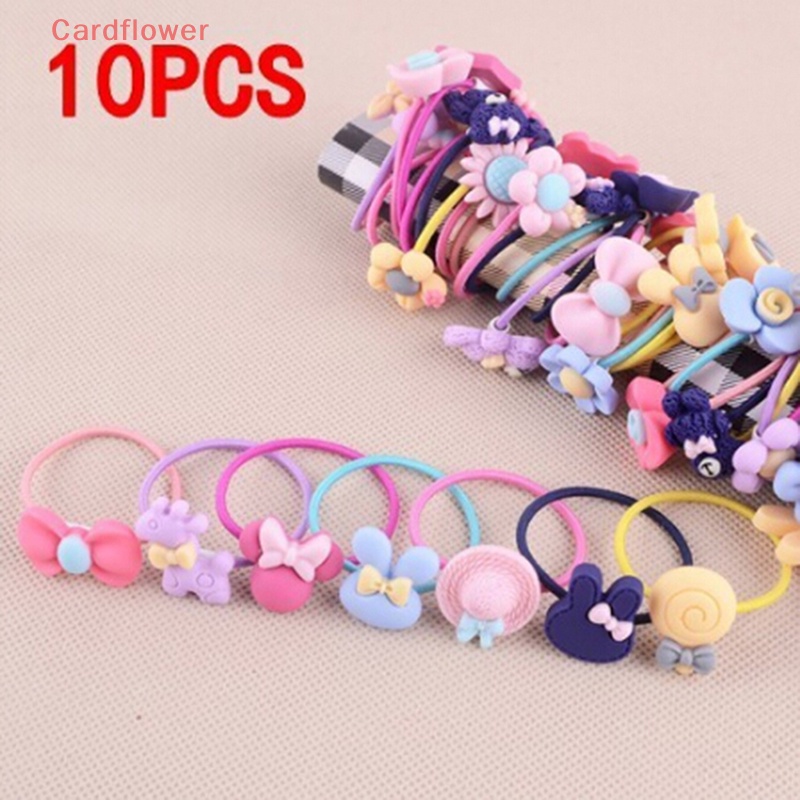 Bộ 10 Dây Cột Tóc / Dây Buộc Tóc / Cột Tóc / Băng Đô Độc Đáo Thời Trang Cho Nữ