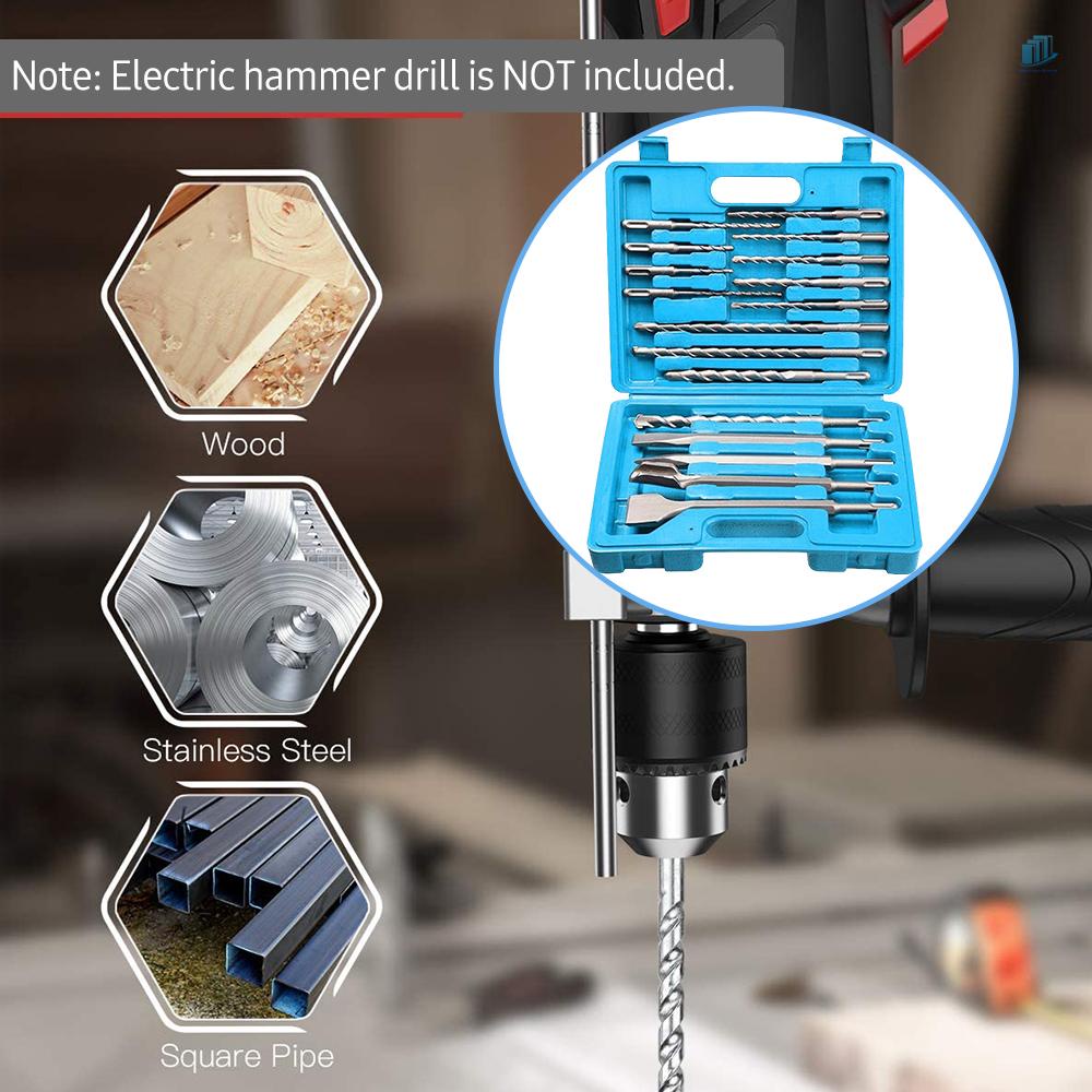 Bộ Mũi Khoan Thông Minhwatchinone 17 Món Tốc Độ Cao Kèm Hộp Đựng