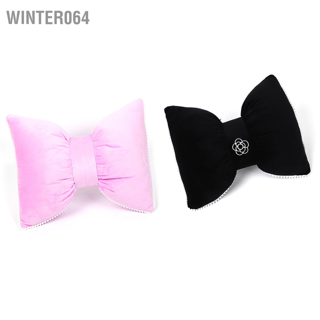 Winter064 Đệm Cổ Ghế Ô Tô Sang Trọng Bông PP Hình Bướm Dễ Thương Mềm Mại Thoải Mái Gối Hỗ Trợ Thắt Lưng Đa Năng Cho Văn Phòng Tại Nhà