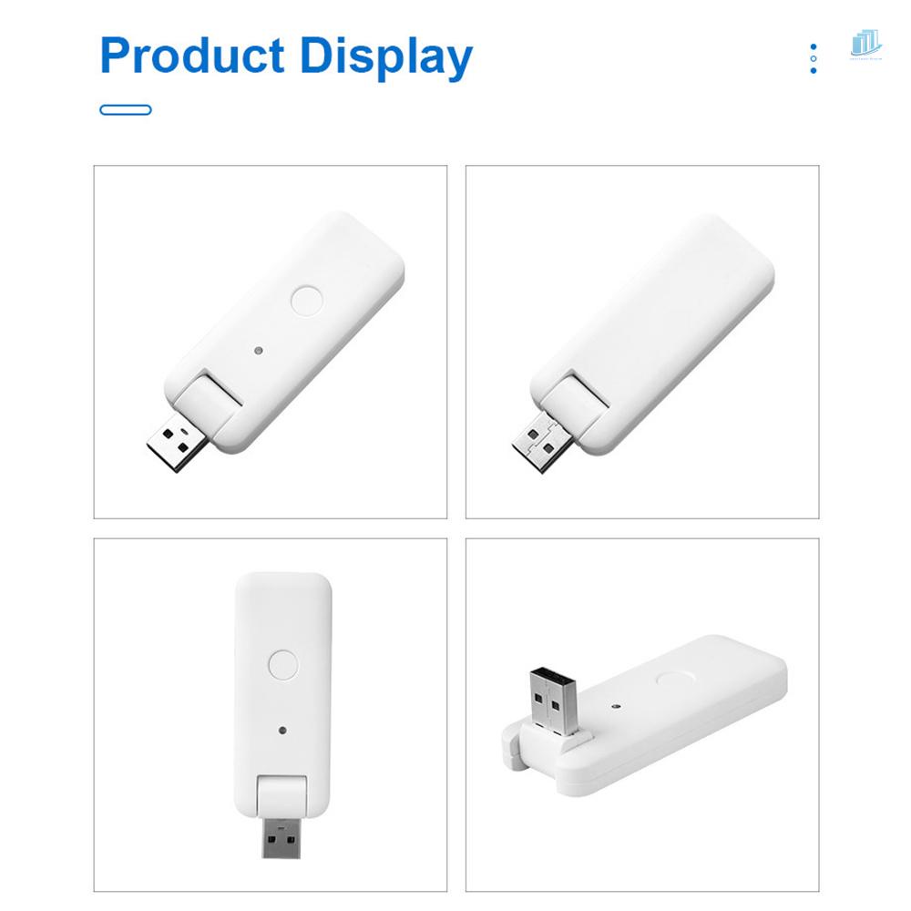 Bộ Chia Cổng USB Thông Minh 180 Độ Điều Khiển Bằng Giọng Nói Tiện Dụng