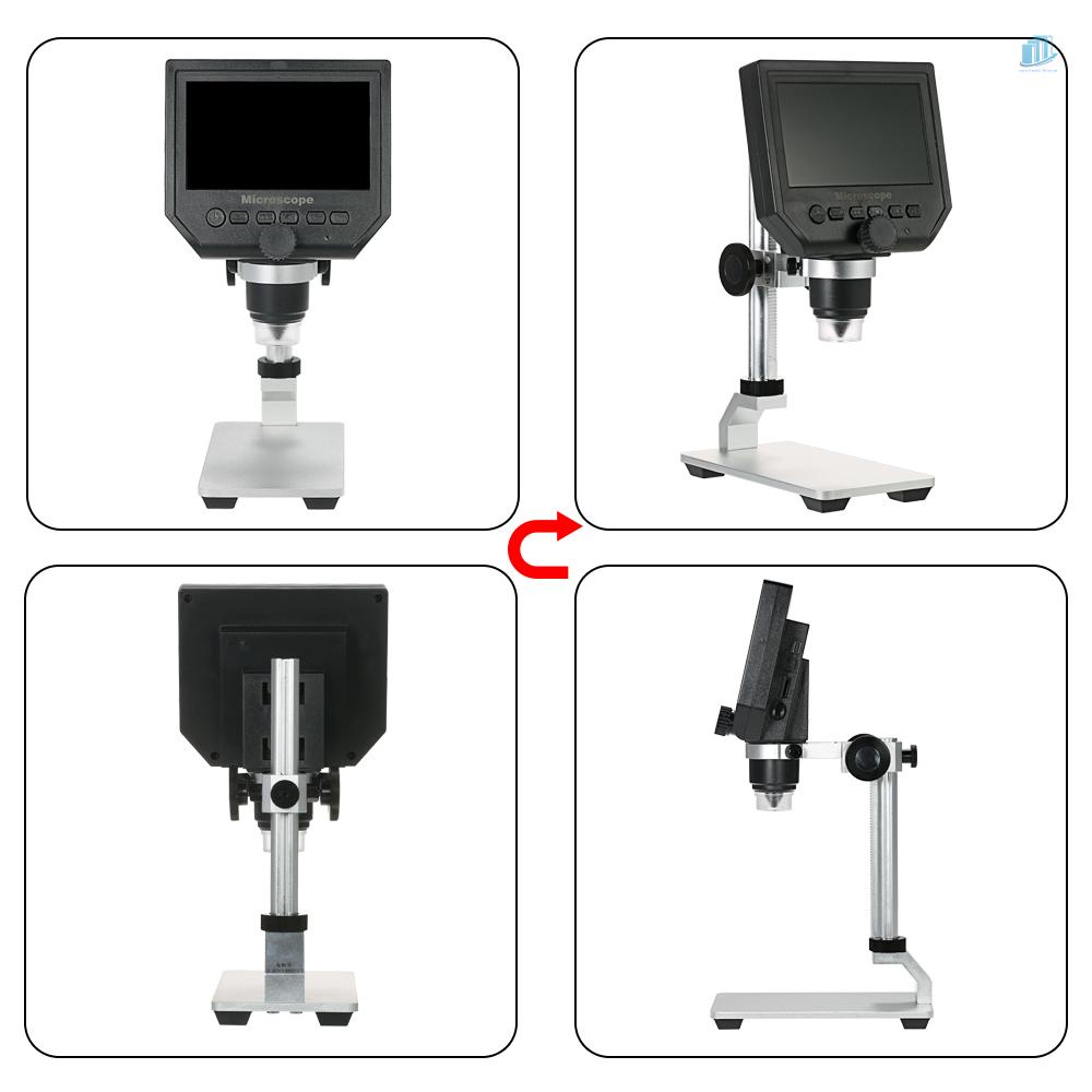 Kính Hiển Vi Điện Tử Màn Hình LCD 600X 4.3-inch 3.6MP Kỹ Thuật Số Hỗ Trợ Bảo Trì QC / Bộ Sưu Tập Công Nghiệp / Kiểm Tra Met