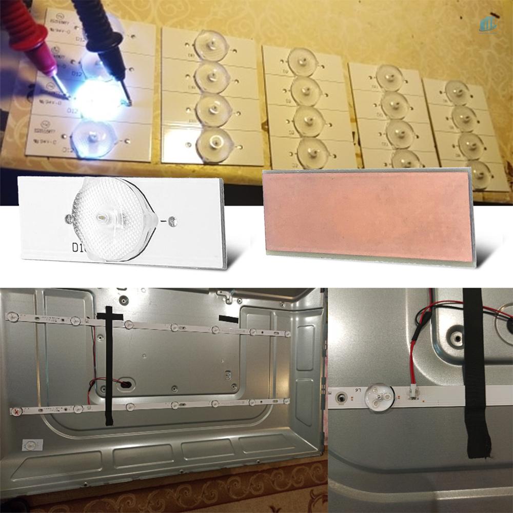 Set 20 Đèn Led 6V SMD Có Độ Sáng Cao Chuyên Dụng Cho 32-65 Led TV