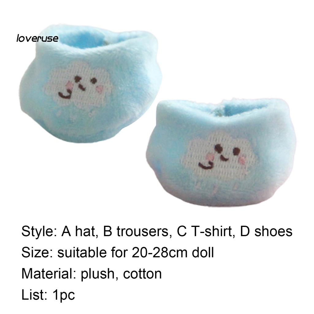 Bộ Áo Liền Quần Hình Đám Mây Dễ Thương Cho Búp Bê