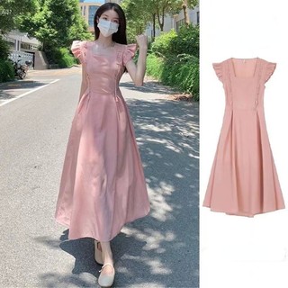 FANHUALUO  Đầm váy nữ Thời trang mùa hè kiểu Pháp 2023NEW tinh khiết và sexy 234287 High quality ins Cái mới Korean Style A22M1H8 36Z230909