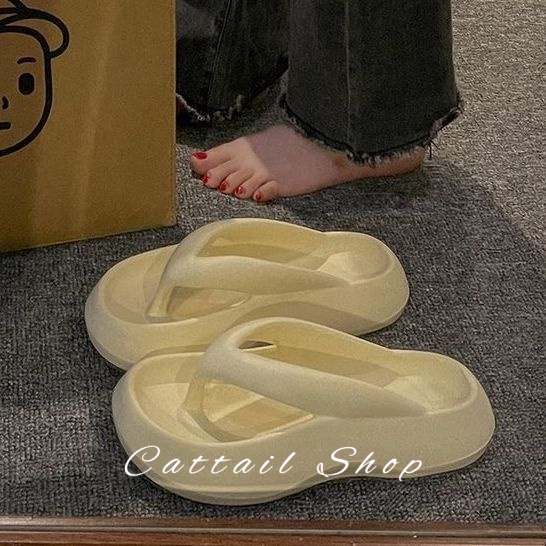 DISHULAN dép nữ dép bánh mì nữ dép bánh mì nữ Chống Trượt 042802