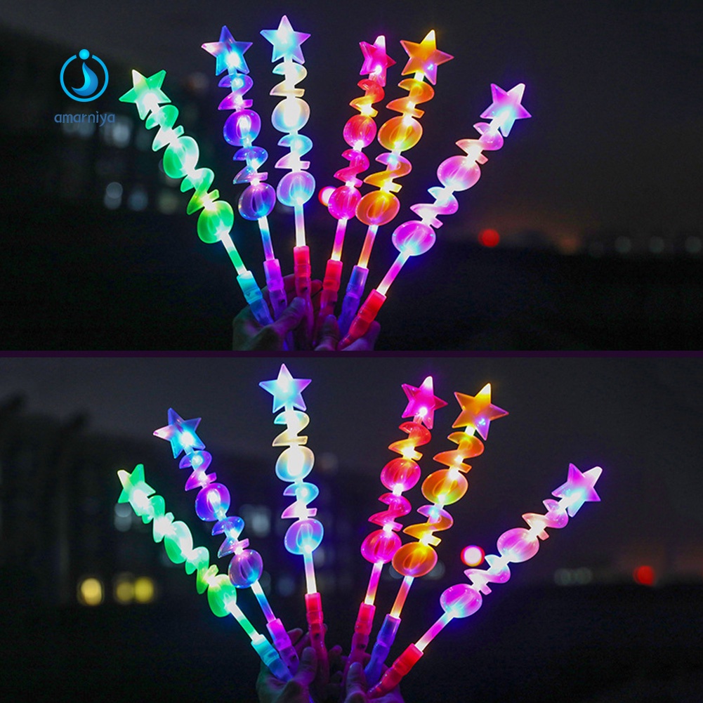 Gậy Phép Thuật Có Đèn LED Phát Sáng Phong Cách 2020 Cho Bé