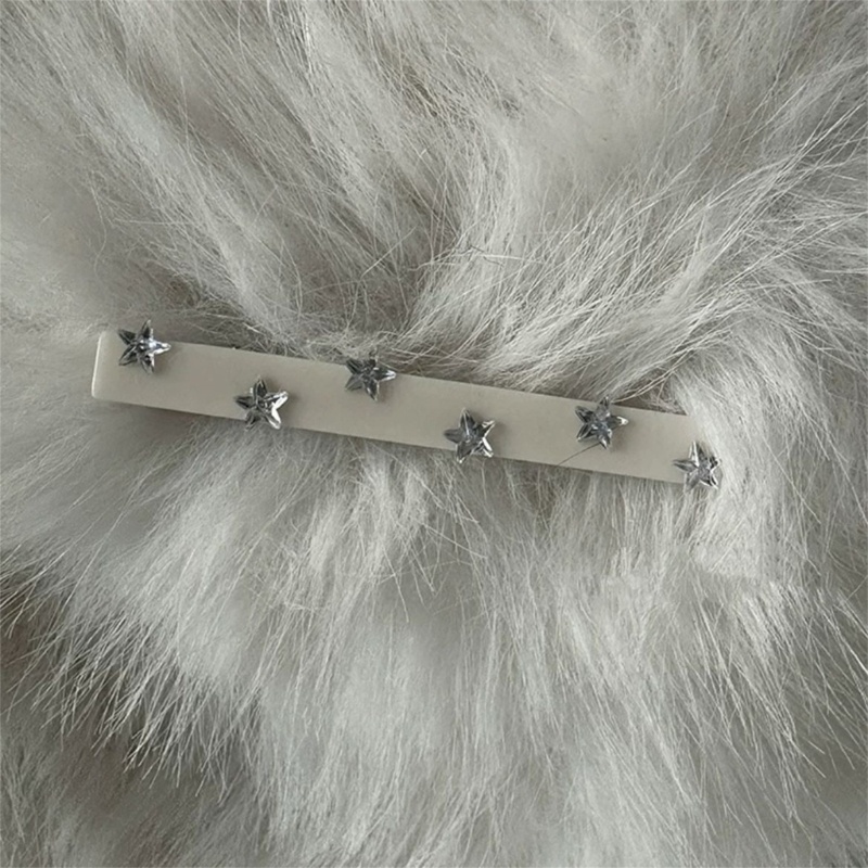 Kẹp Tóc Ngôi Sao Đính Đá Lấp Lánh Y2K