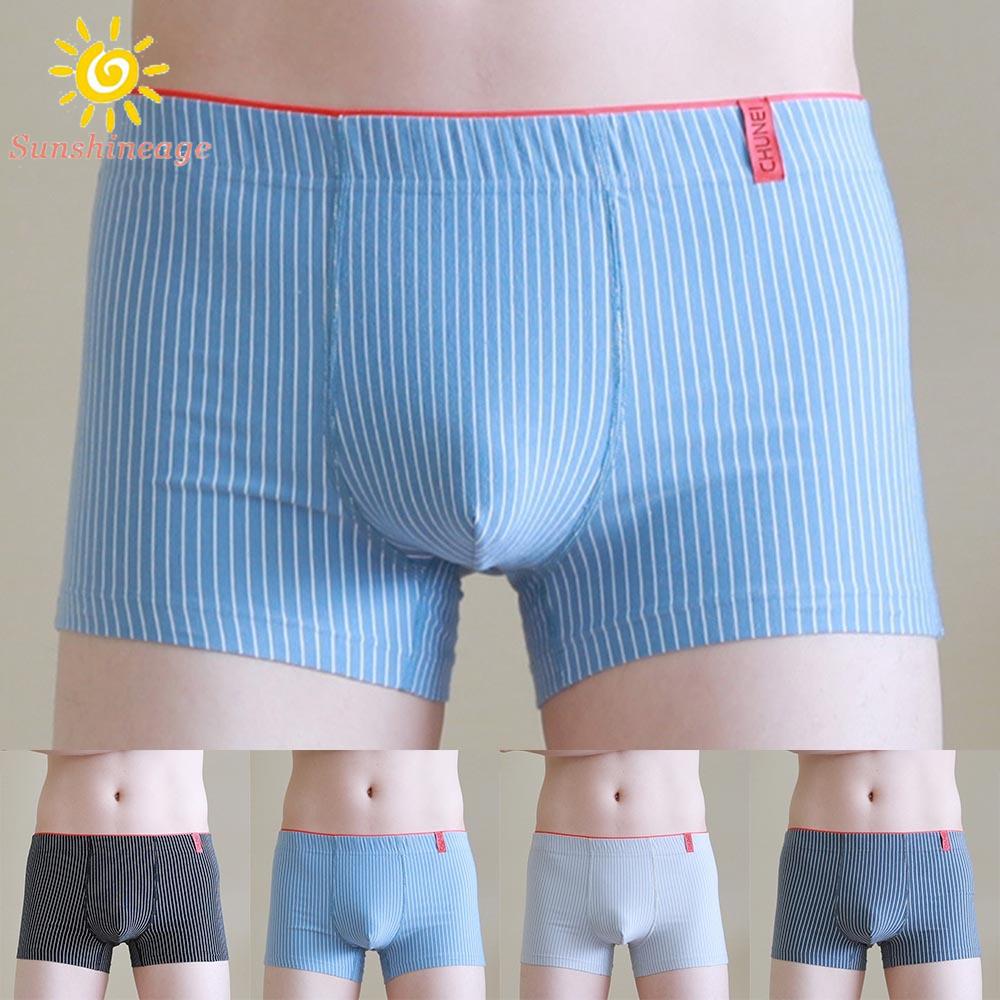 Quần Lót Boxer Cotton Lưng Vừa Cho Nam