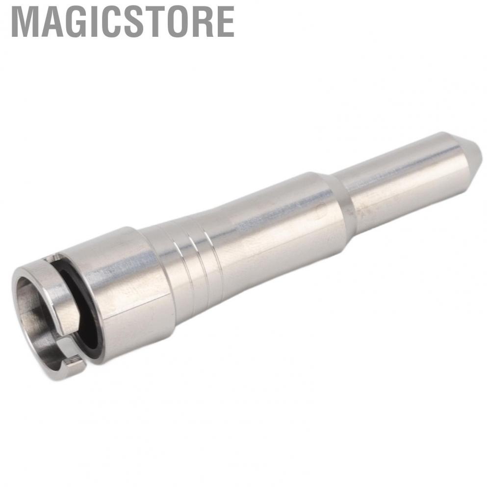 Magicstore Coffee Steam Spout Nozzle  Stainless Steel Coffee Machine Steam Nozzle Pressure Resistant Easy Cleaning Silicone Rings  for Cafe