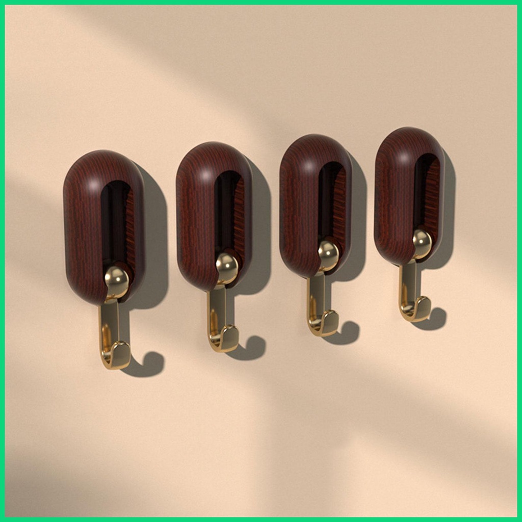 Set 4 Móc Treo Đồ Dán Tường Nhà Tắm Chịu Lực Tốt Chống Thấm Nước Kèm Móc Treo Chắc Chắn