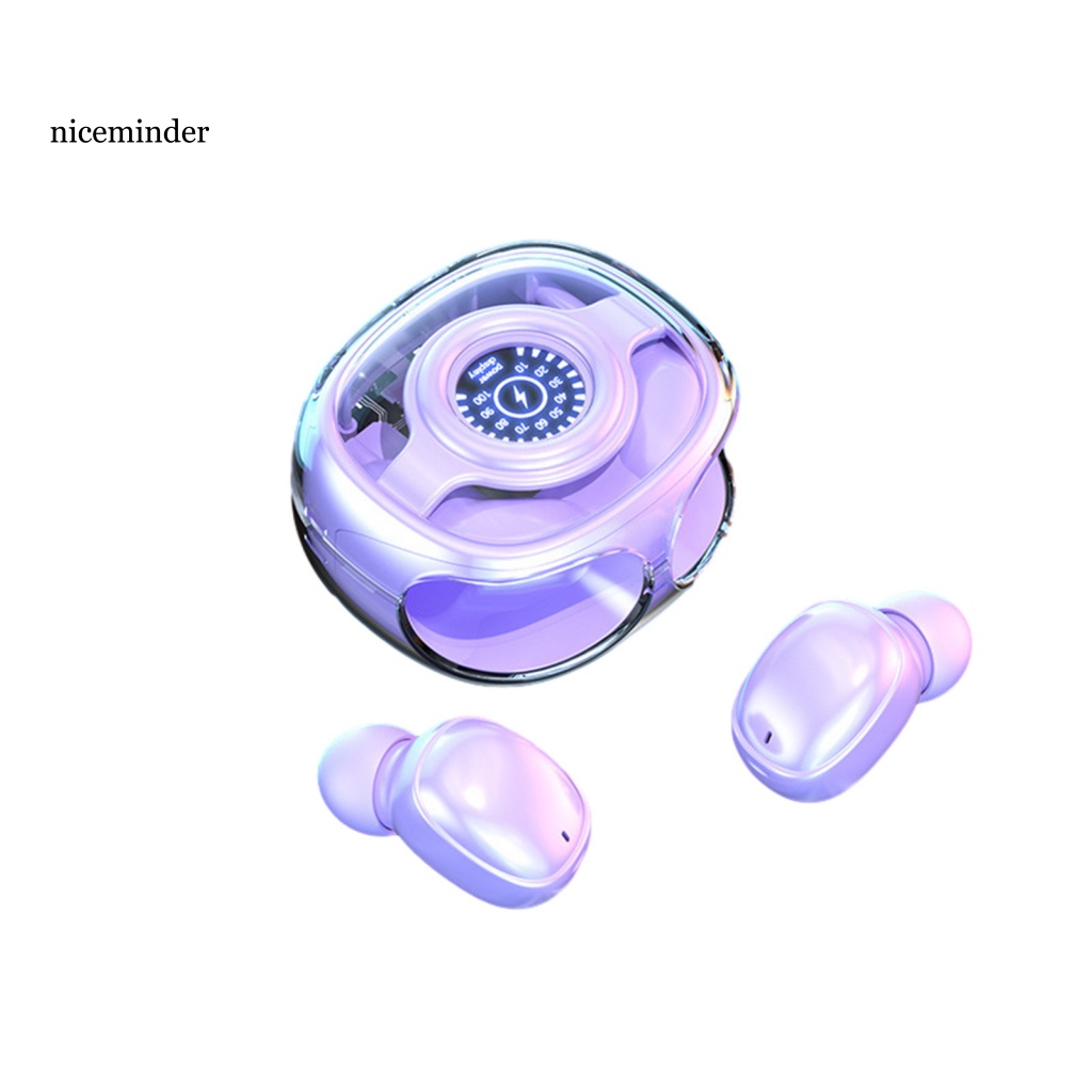 Tai Nghe Nhét Tai NC Bluetooth 5.3 Điều Khiển Cảm Ứng Trong Suốt Có Hộp Đựng
