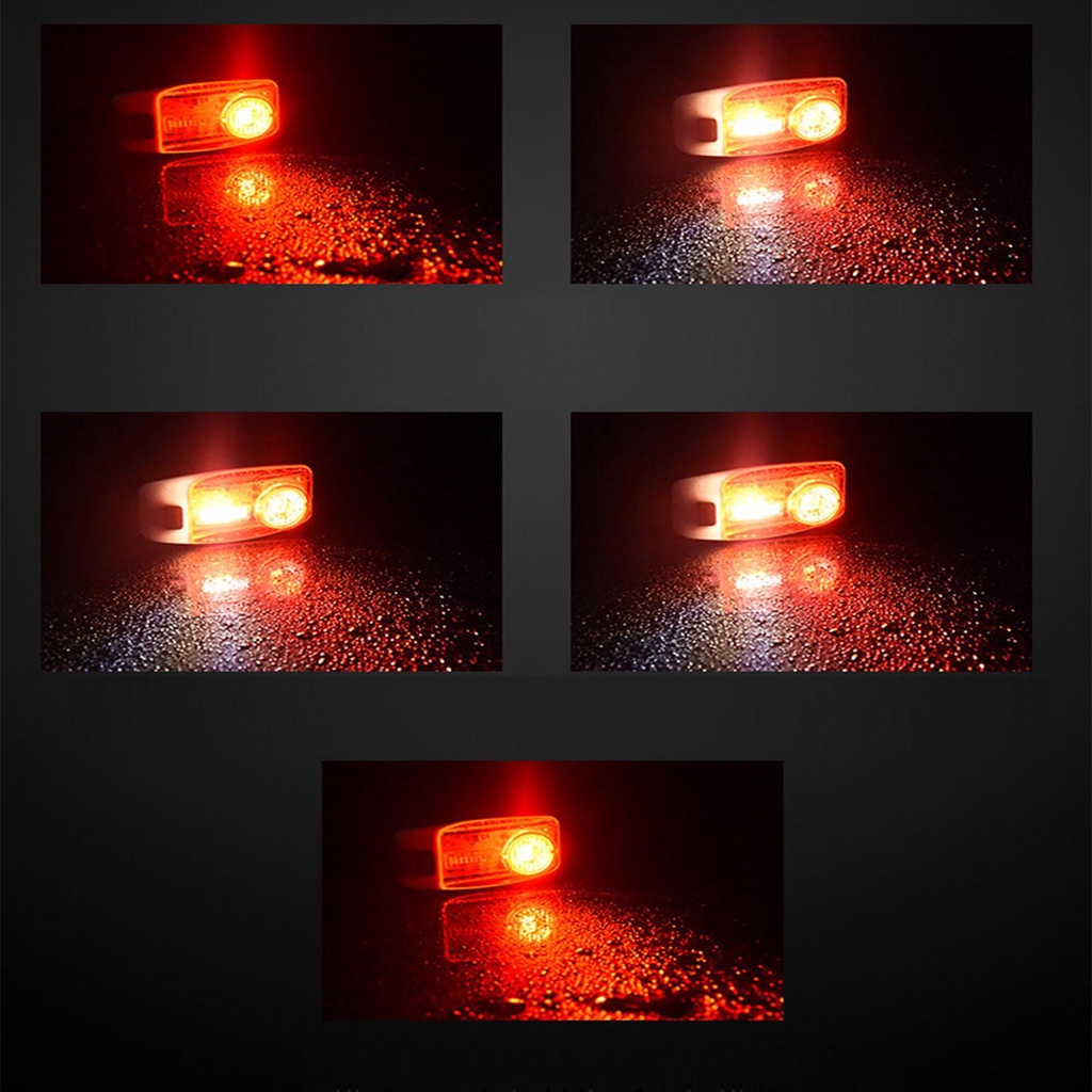 Đèn Pin Cảnh Báo An Toàn Phía Sau Xe Đạp Dành Cho Nam Nữ