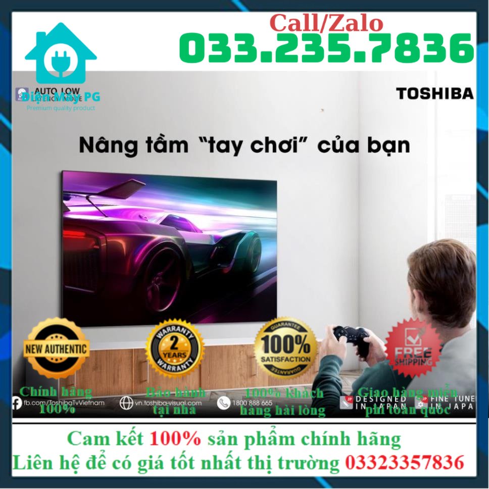 Google Tivi TOSHIBA 43 inch 43C350LP - TV màn hình LED 4K tràn viền siêu mỏng 4K - Âm thanh đa dạng chuẩn mực - BH 2 năm